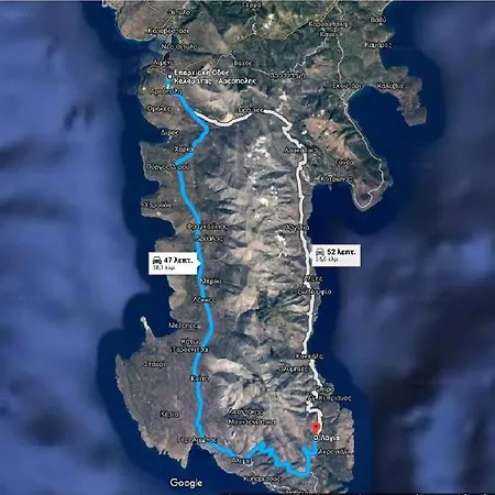 Peace In The Wildest Landscape Of Mani Domek letniskowy